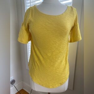 Anthropology Yellow Women's Top XS